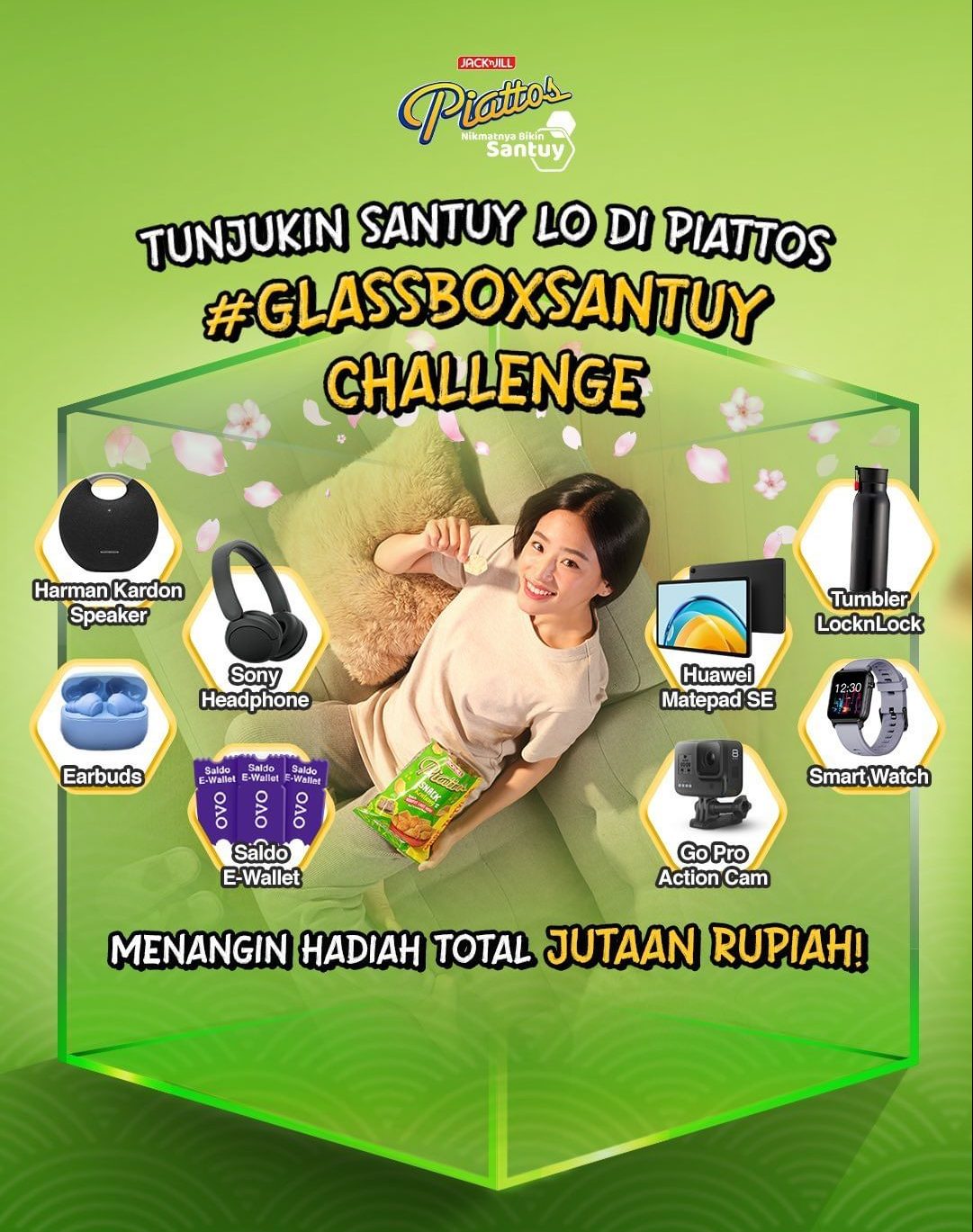 Lomba Foto Glass Box Santuy Berhadiah Huawei Matepad SE
